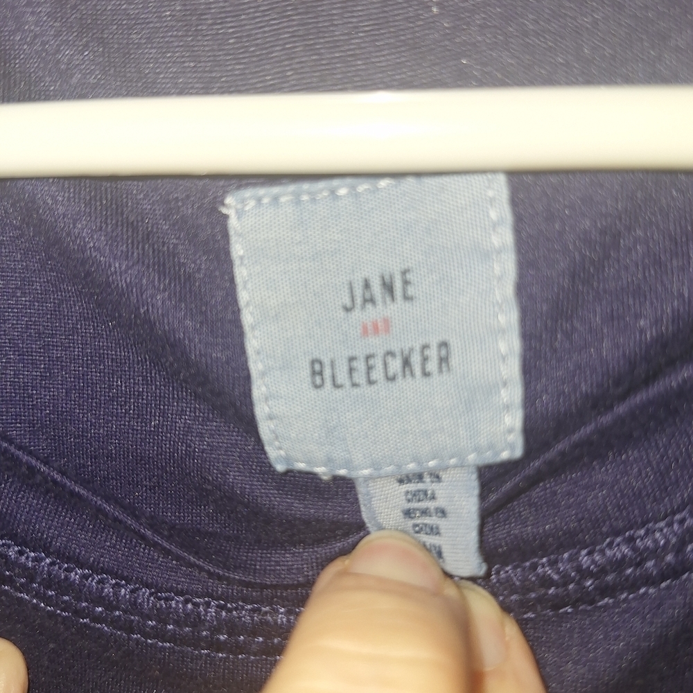 Jane Bleecker Deep Blue T-Shirt Medium - Picture 4 of 4
